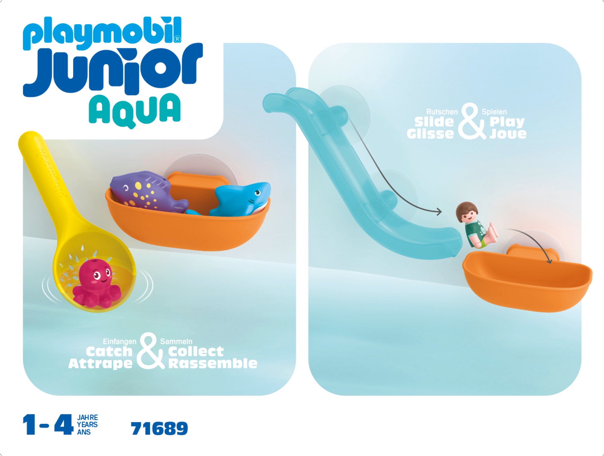 JUNIOR AQUA: diversión en la pesca con animales del mar Playmobil 5