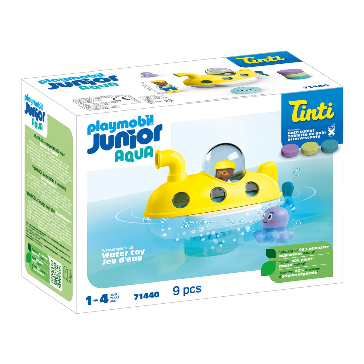 Playmobil – JUNIOR & Tinti: submarino de colores Playmobil.