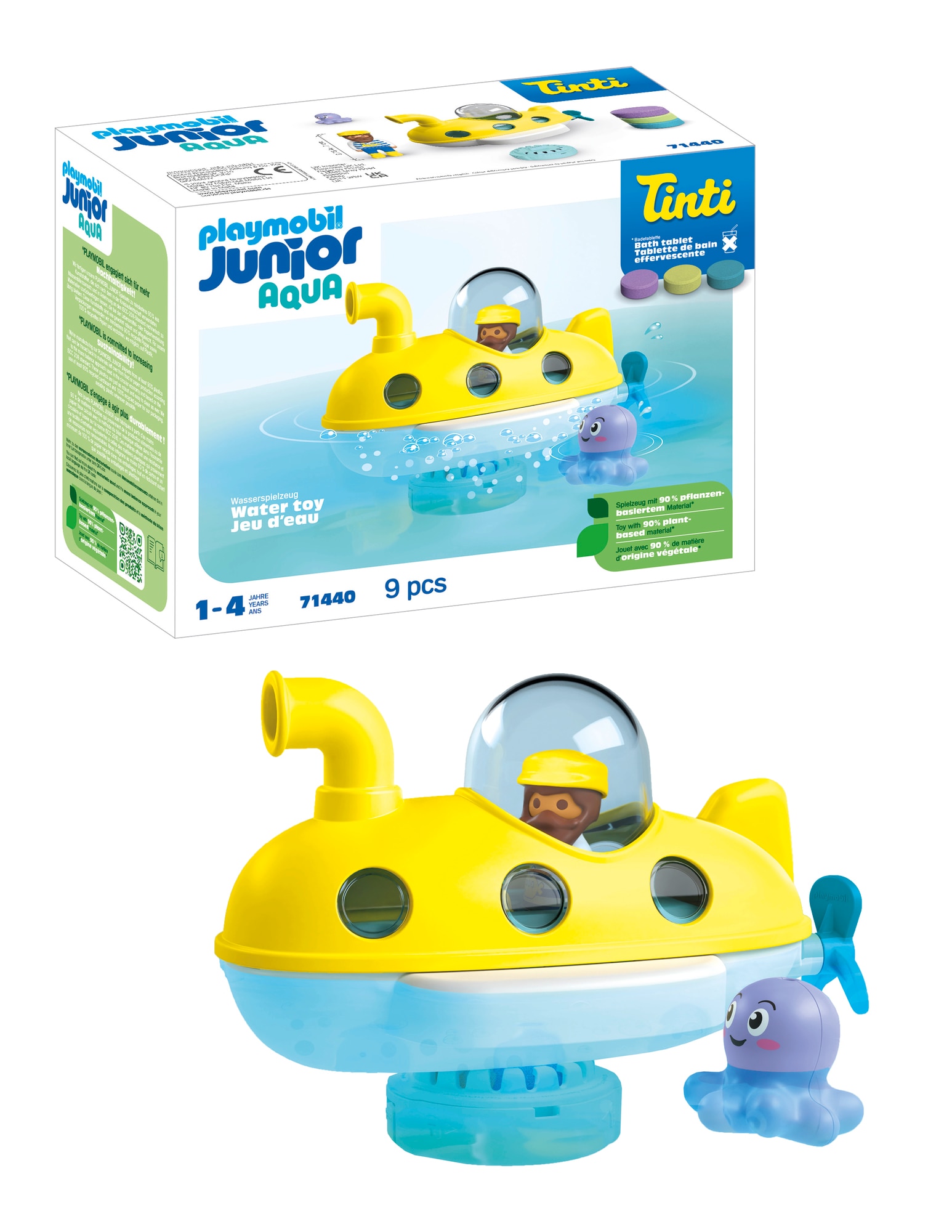 JUNIOR & Tinti: submarino colorido da Playmobil 3