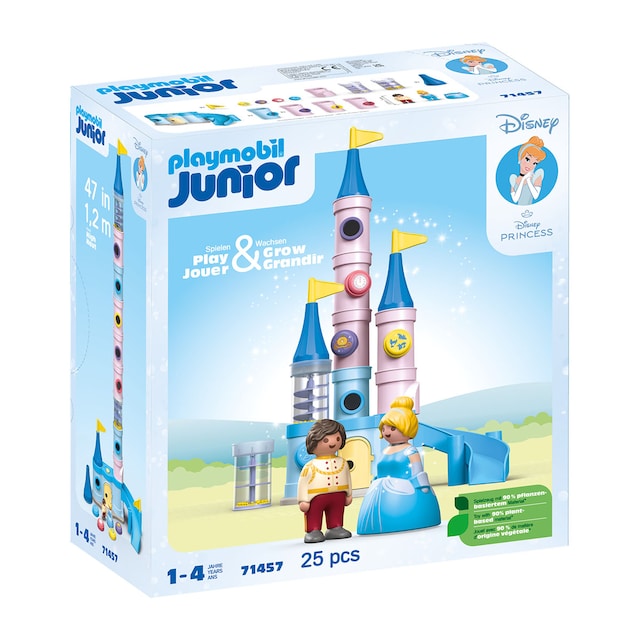 JUNIOR & Disney: castillo de Cenicienta Playmobil