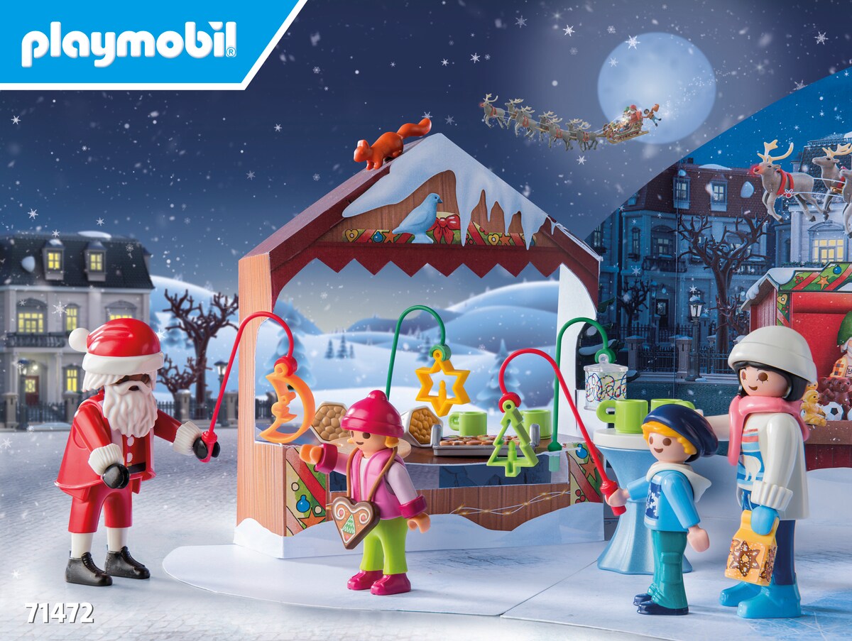 Papá Noel Calendario Adviento Playmobil Juguettos Calendario De