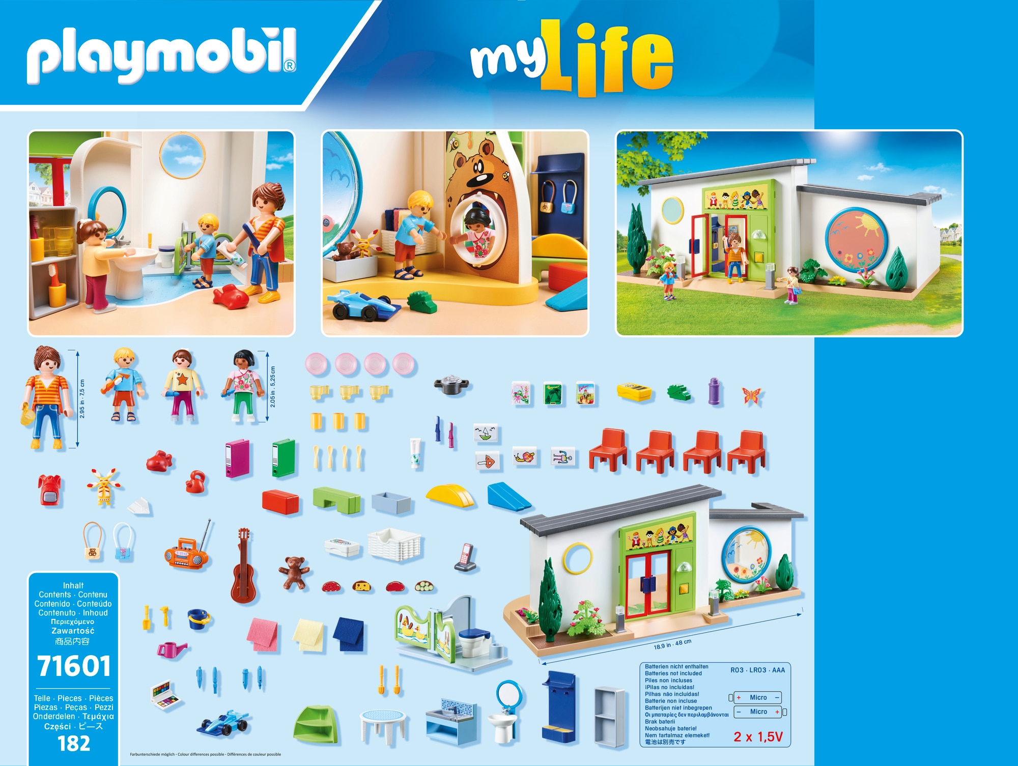 Guardería Arcoíris Playmobil My Life 5
