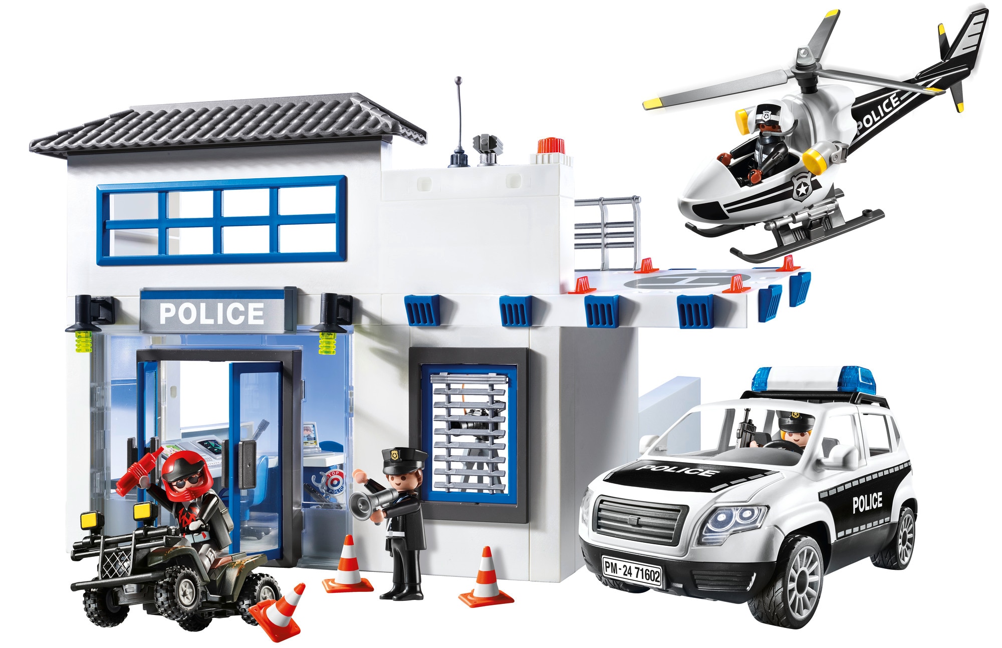 Mega set policía Playmobil Action Heroes 4