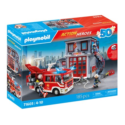 Ofertas Carrefour Bomberos Playmobil Carrefour Mega Set Bomberos