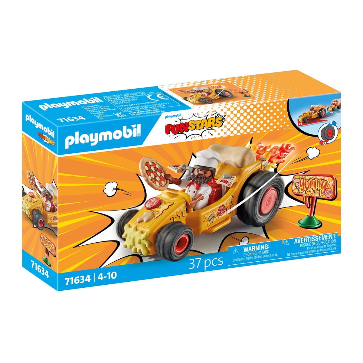 Racing Pizza Playmobil Funstars 1