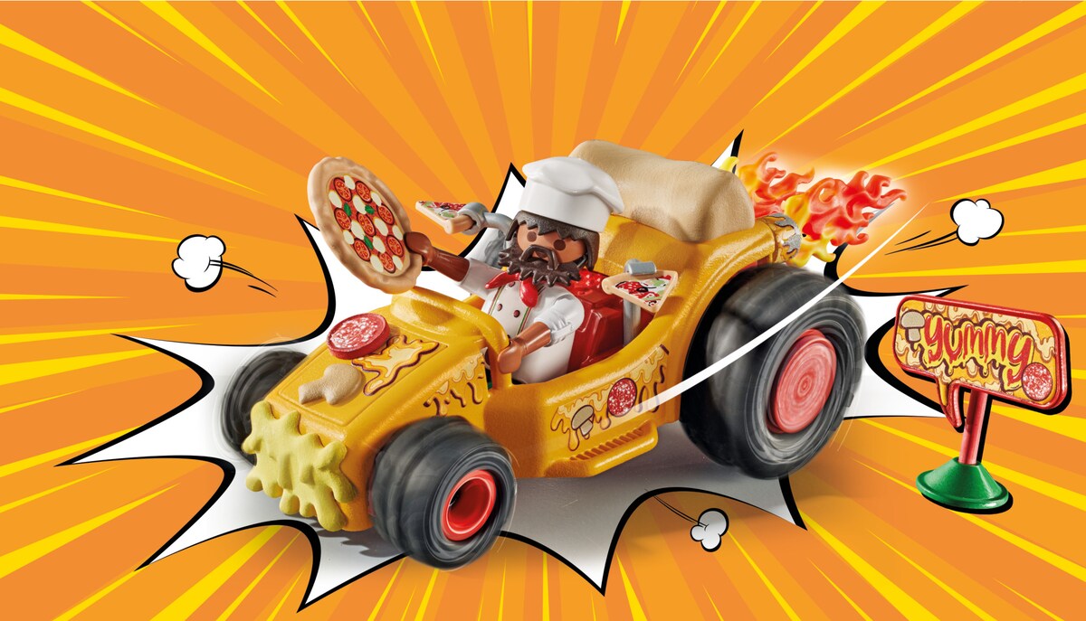 Racing Pizza Playmobil Funstars 2