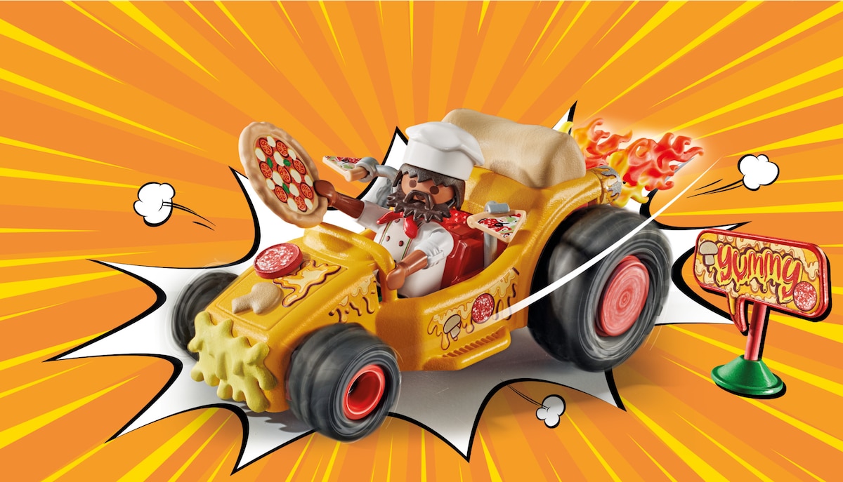Racing Pizza Playmobil Funstars 2