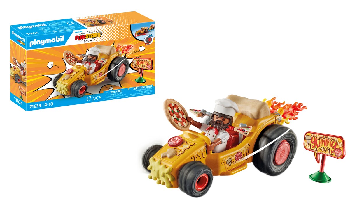 Racing Pizza Playmobil Funstars 3