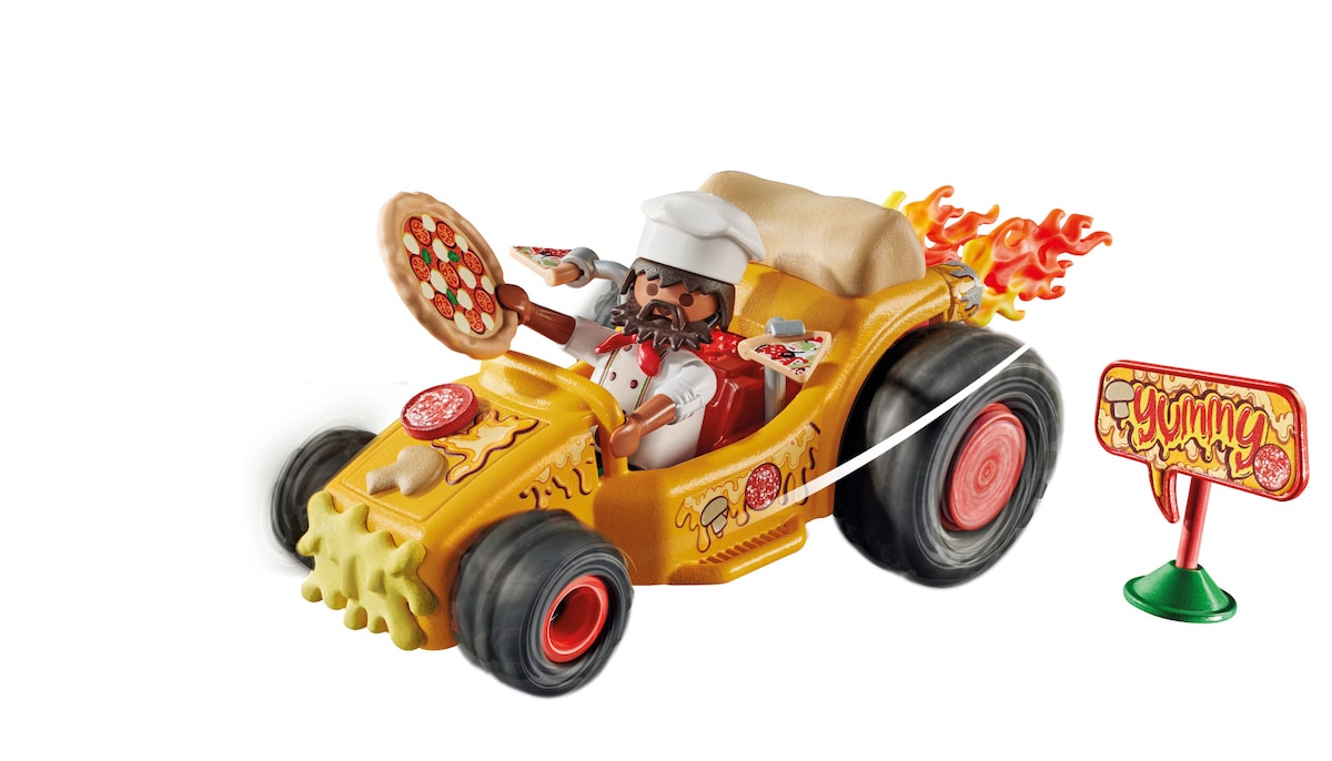 Racing Pizza Playmobil Funstars 4