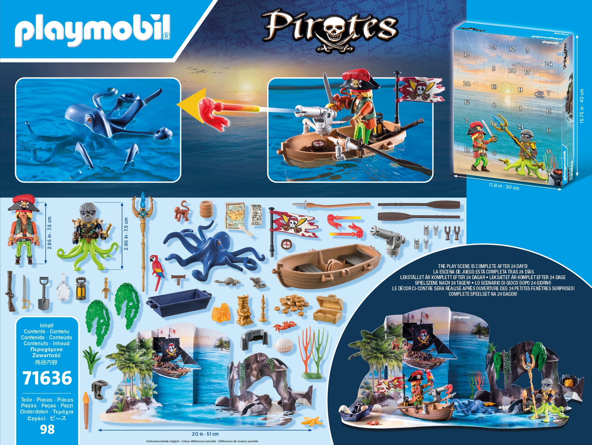 Calendario de adviento: piratas Playmobil 5
