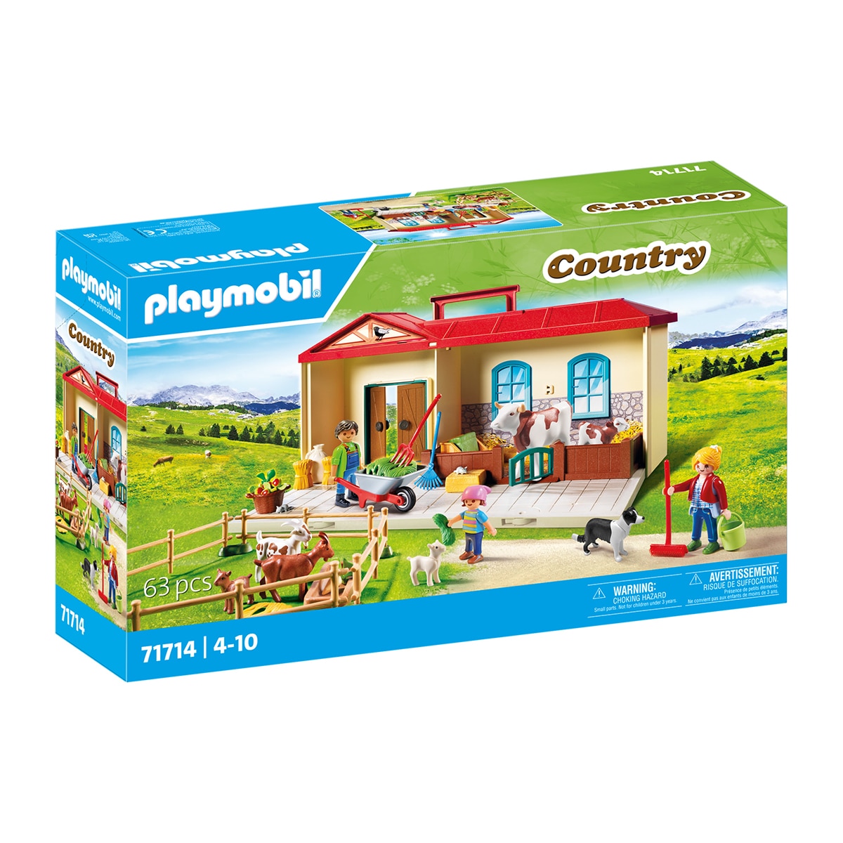 Granja maletín Playmobil Country 1