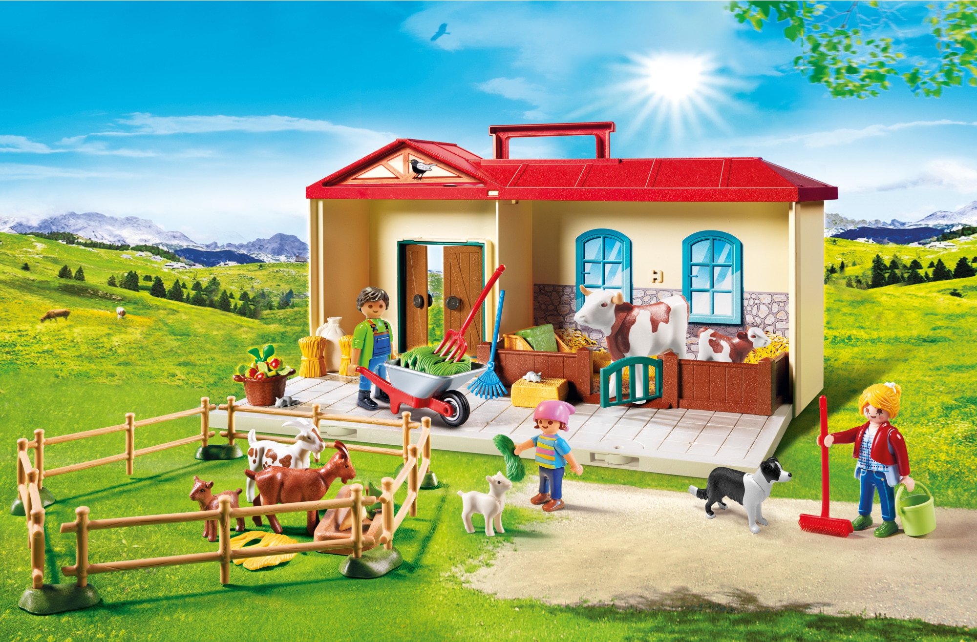 Granja maletín Playmobil Country 2