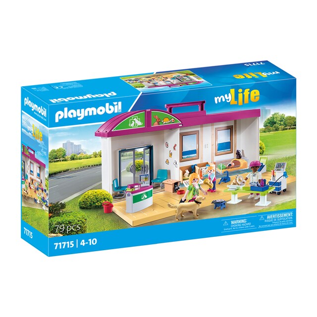 Clínica veterinaria maletín Playmobil My Life
