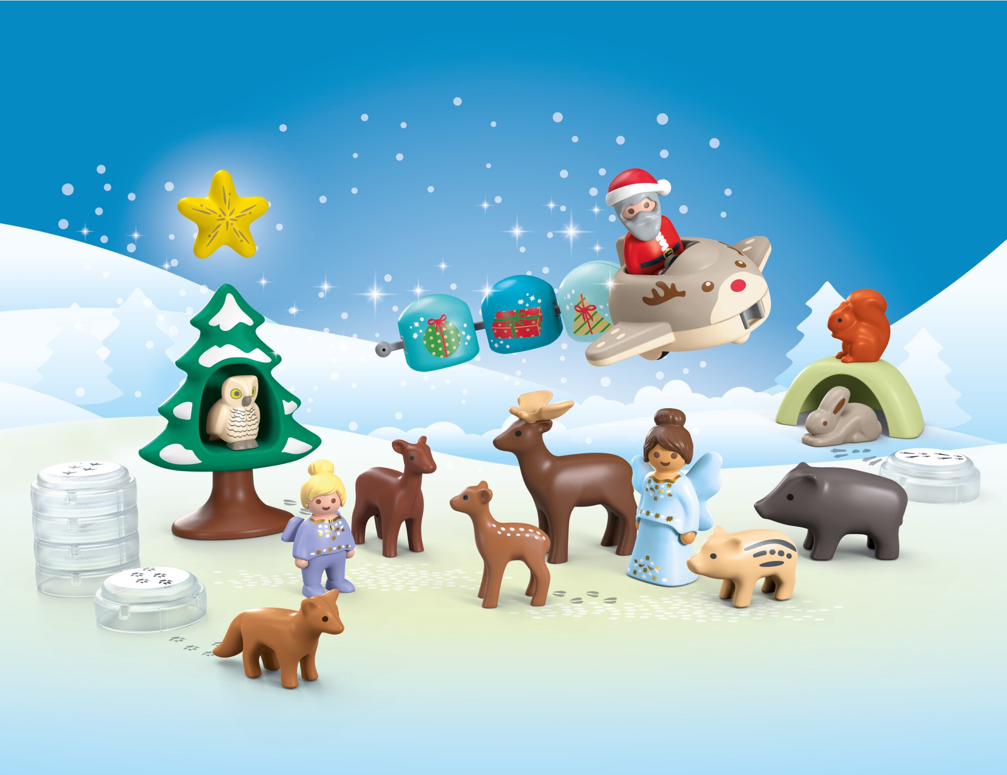 Calendario de Advento Natal na Neve 2
