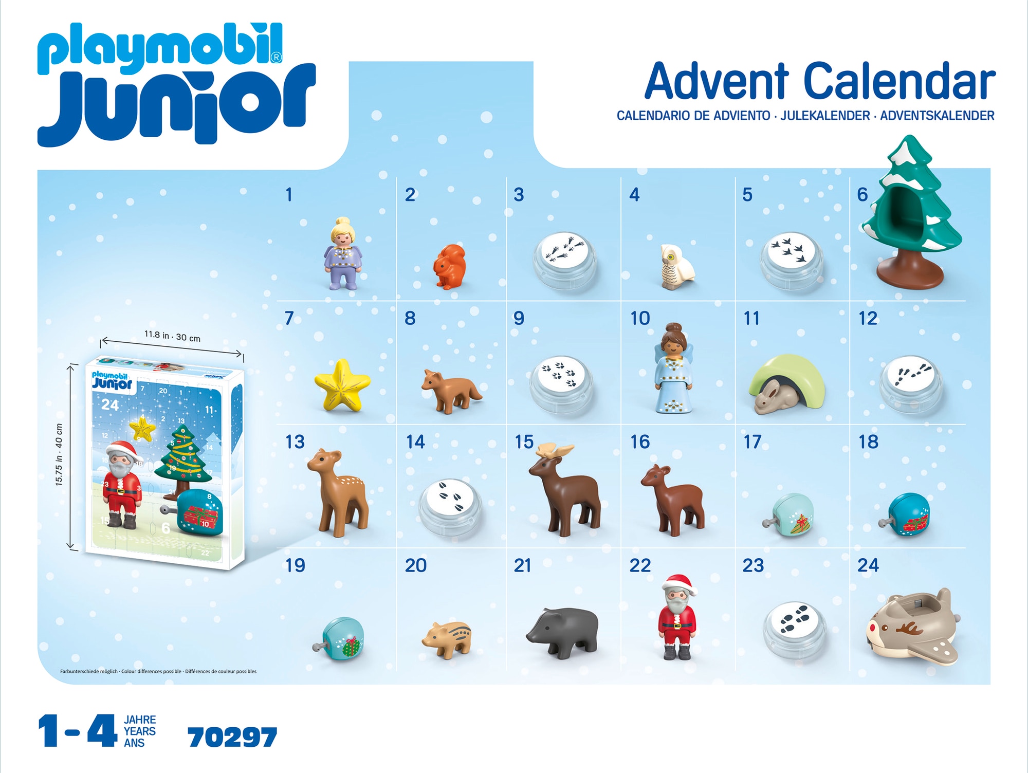 Calendario de Advento Natal na Neve 5