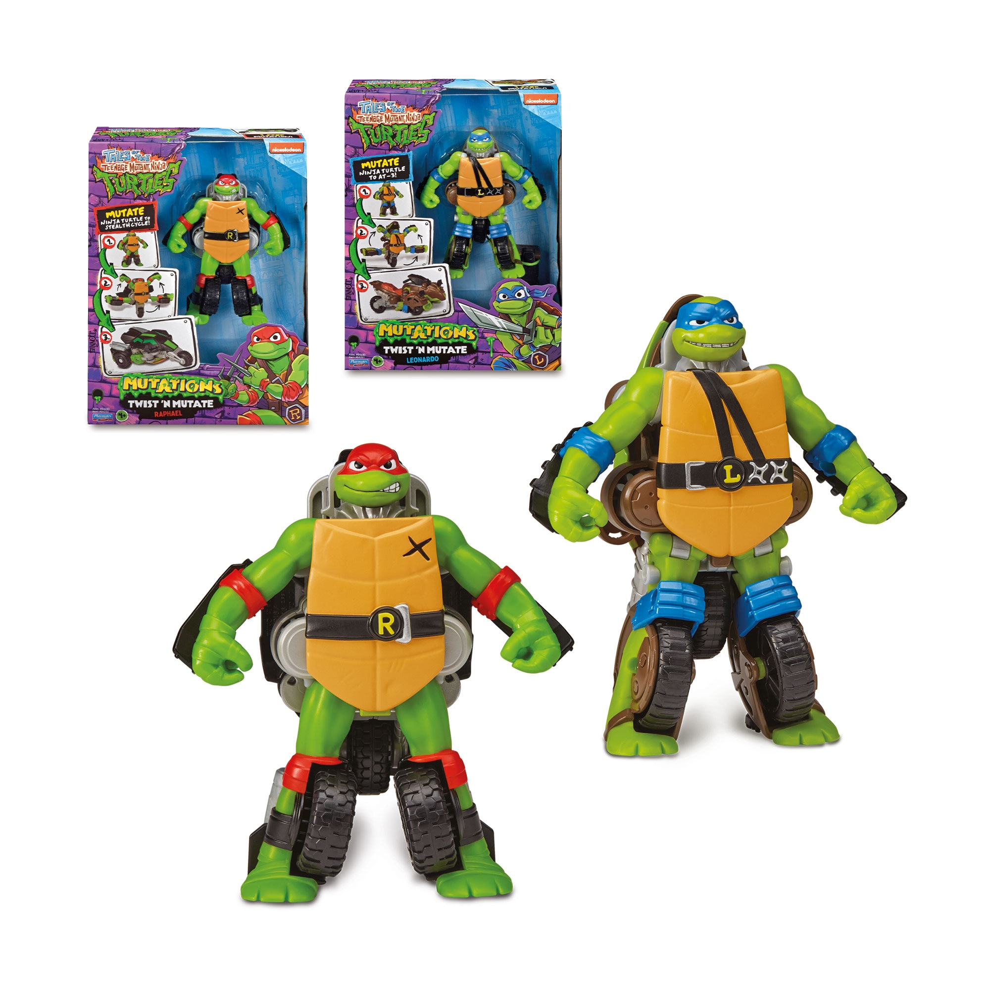 Vehículo Transformable Tortugas Ninja Famosa modelos surtidos 4