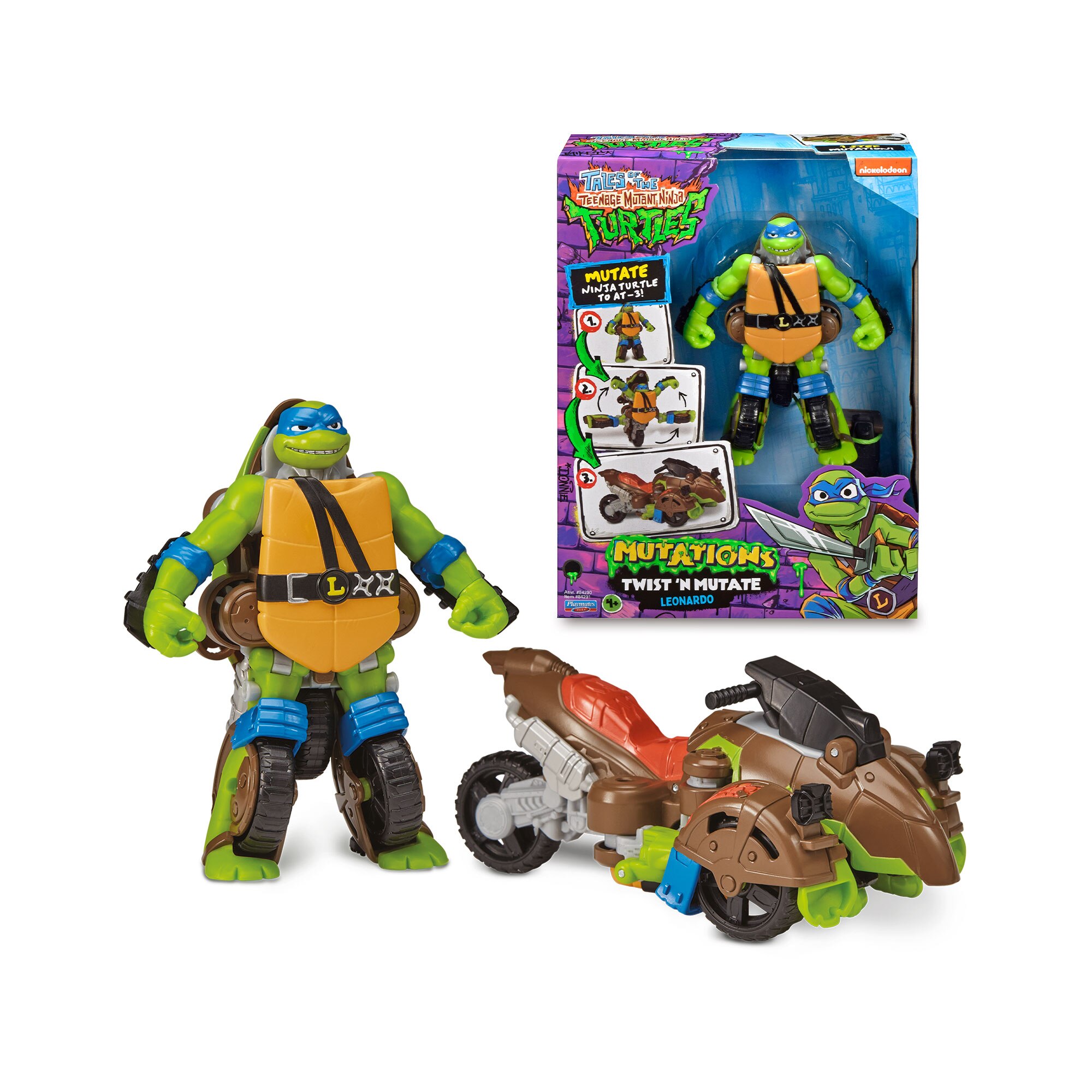 Vehículo Transformable Tortugas Ninja Famosa modelos surtidos 5
