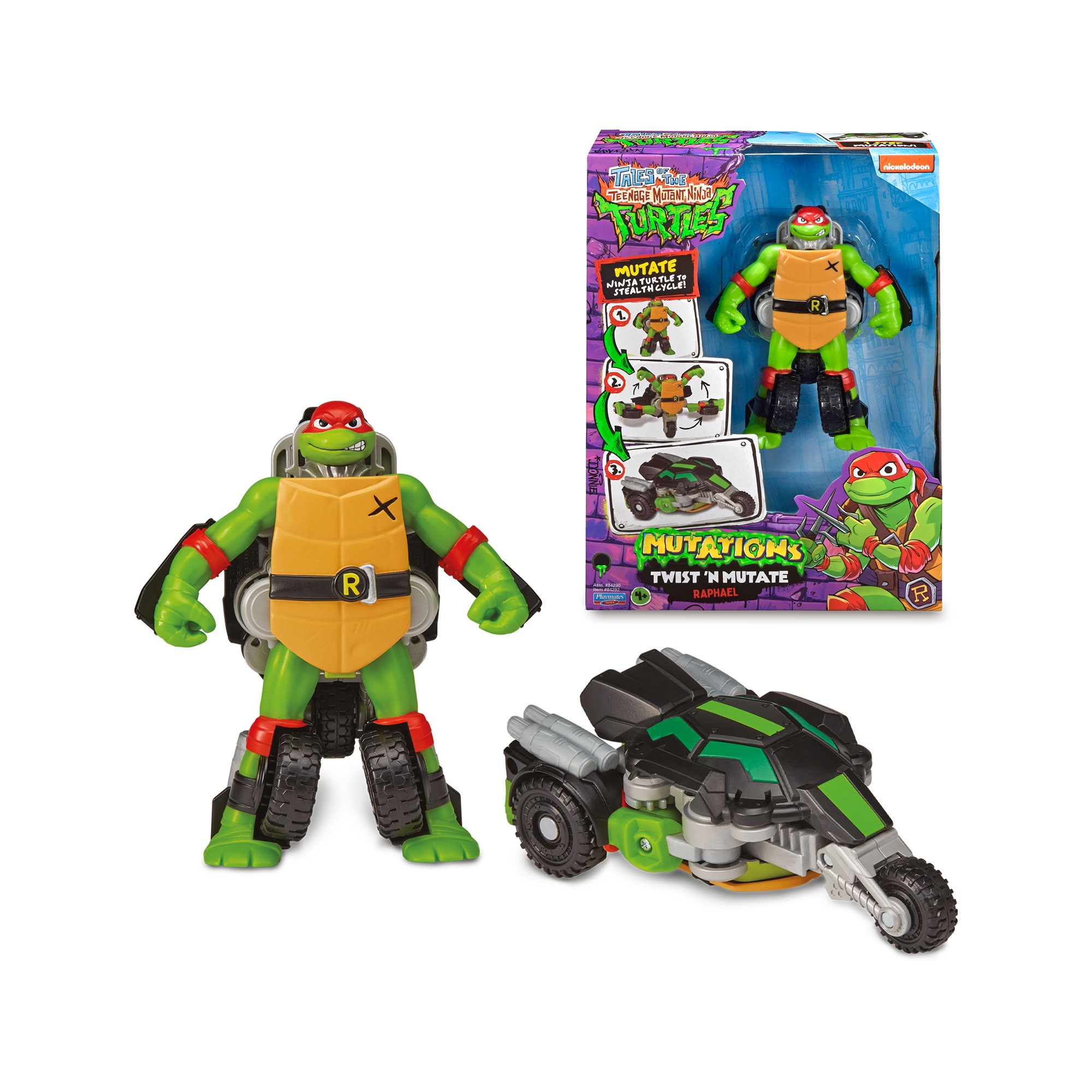 Vehículo Transformable Tortugas Ninja Famosa modelos surtidos 6