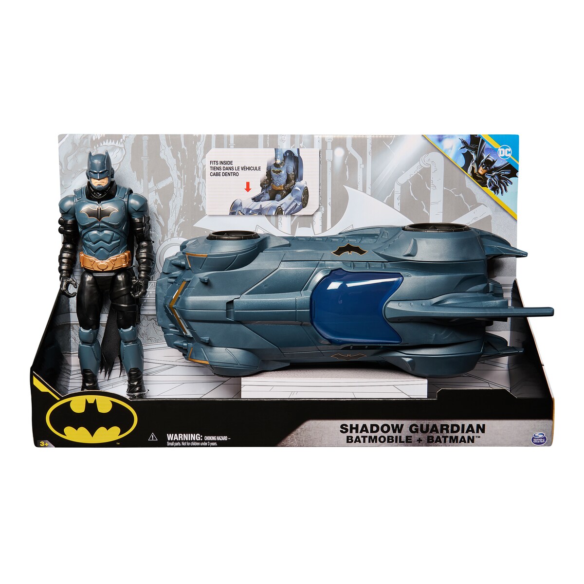 Playset Batmovil Figura Batman 30cm Spin Master · Spin Master