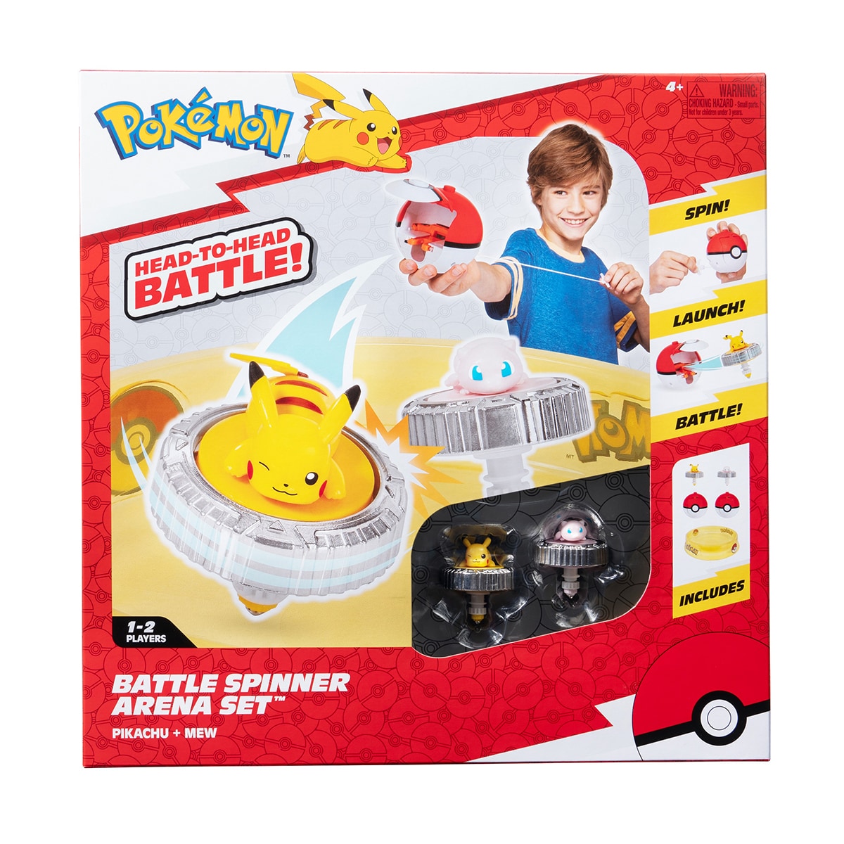 Playset Arena de combate Battle Spinner Pokemon Bizak 1