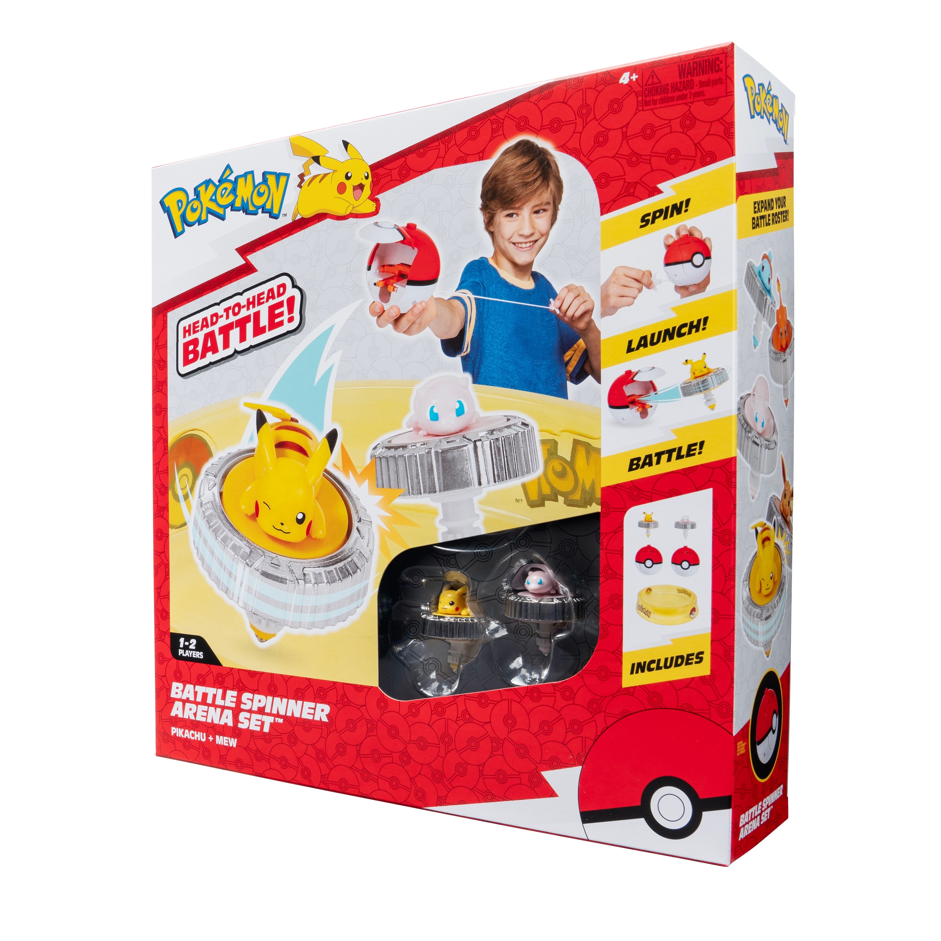 Playset Arena de combate Battle Spinner Pokemon Bizak 2