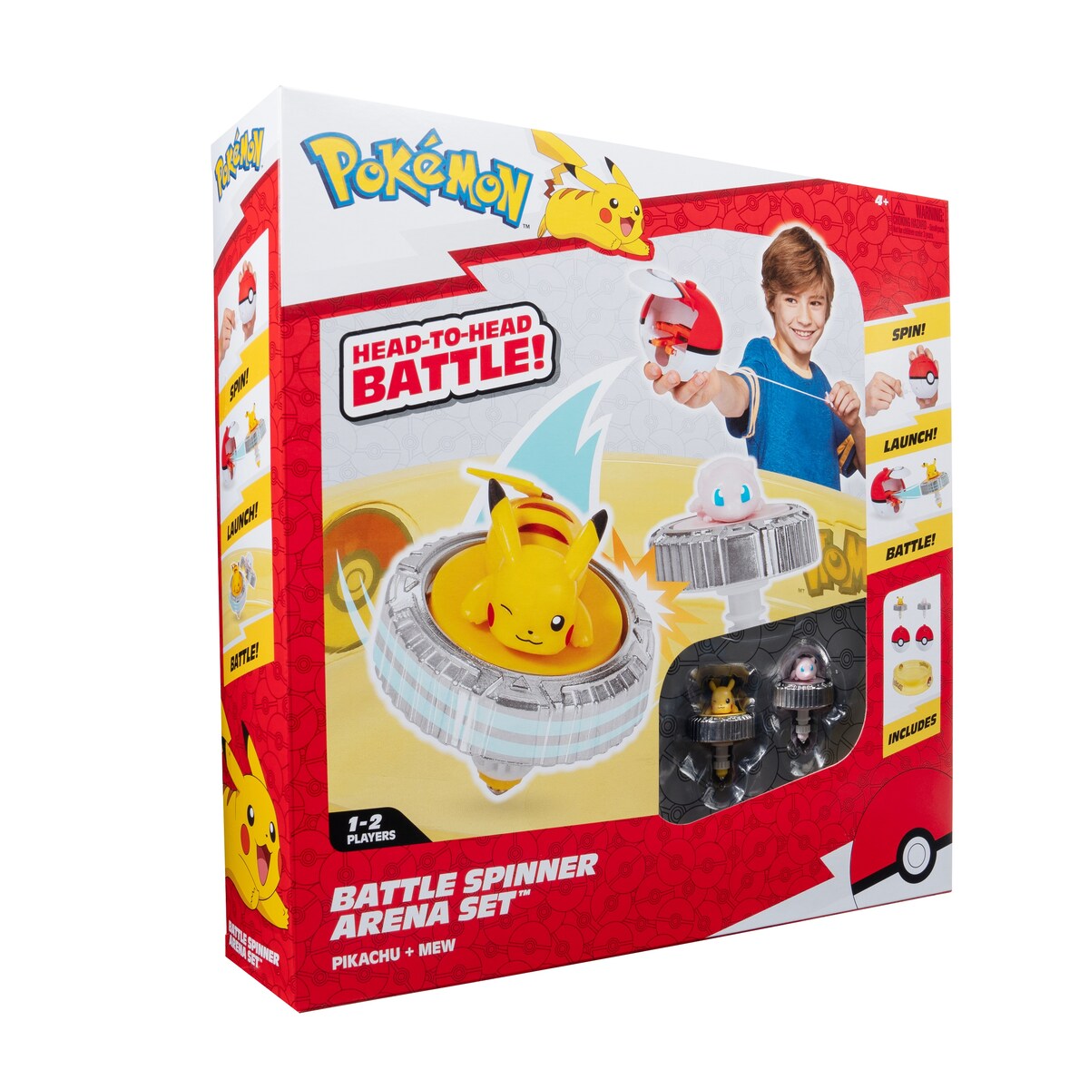 Playset Arena de combate Battle Spinner Pokemon Bizak 3