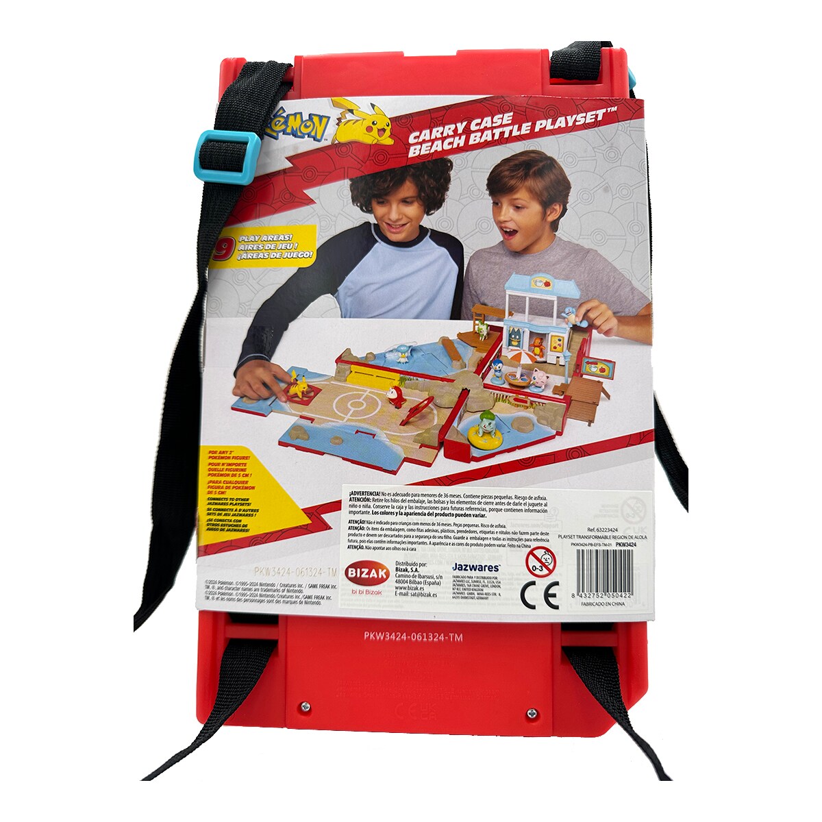 Playset transformable Región de Alola Pokemon Bizak 18