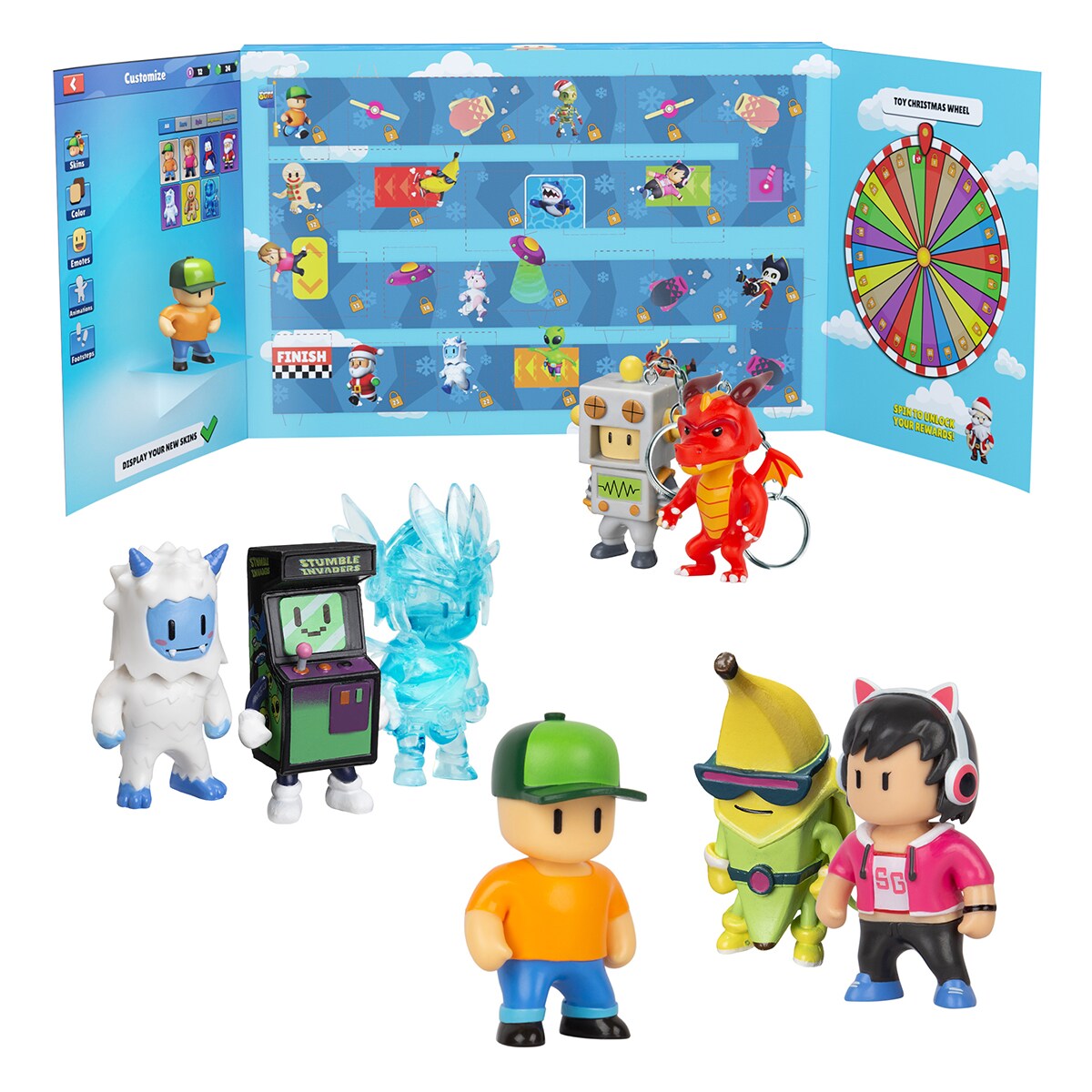 Calendario de adviento Stumble Guys Bizak 2