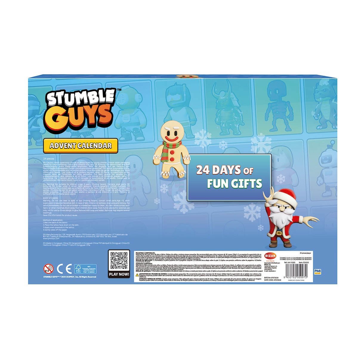 Calendario de adviento Stumble Guys Bizak 7