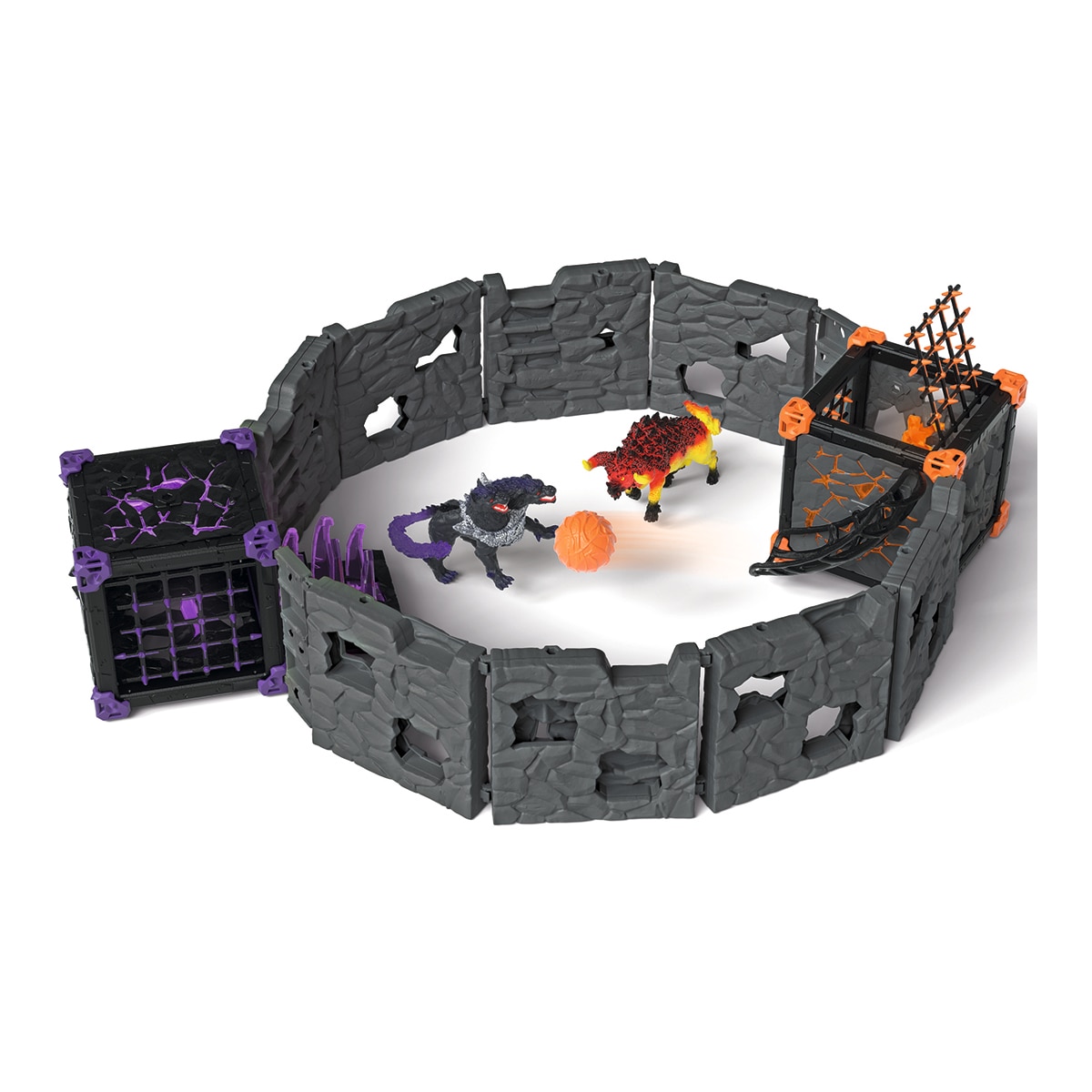 Playset BattleCave:  Arena de Combate lava contra sombra Schleich 2