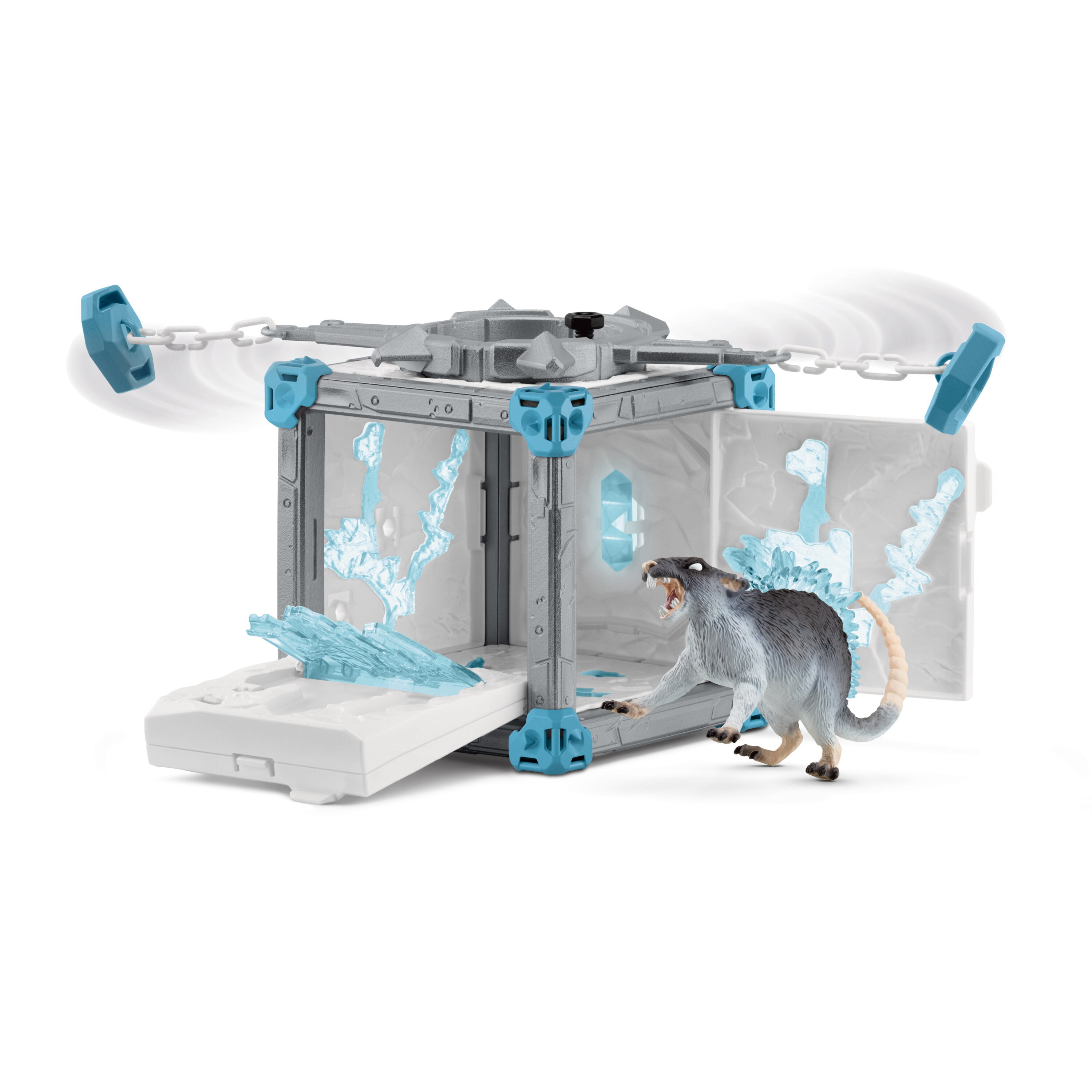 Playset BattleCave Rata de hielo Schleich 2