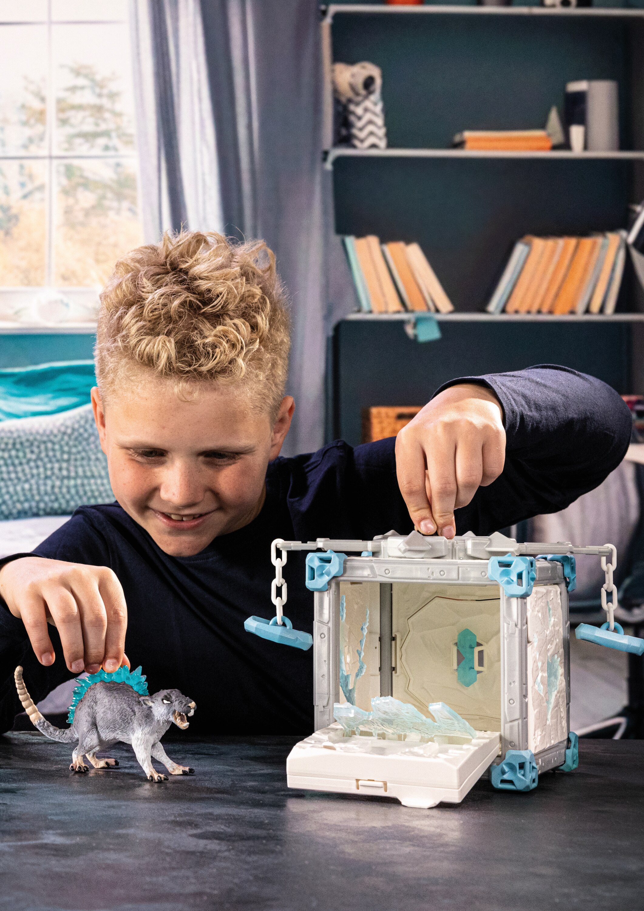 Playset BattleCave Rata de hielo Schleich 6