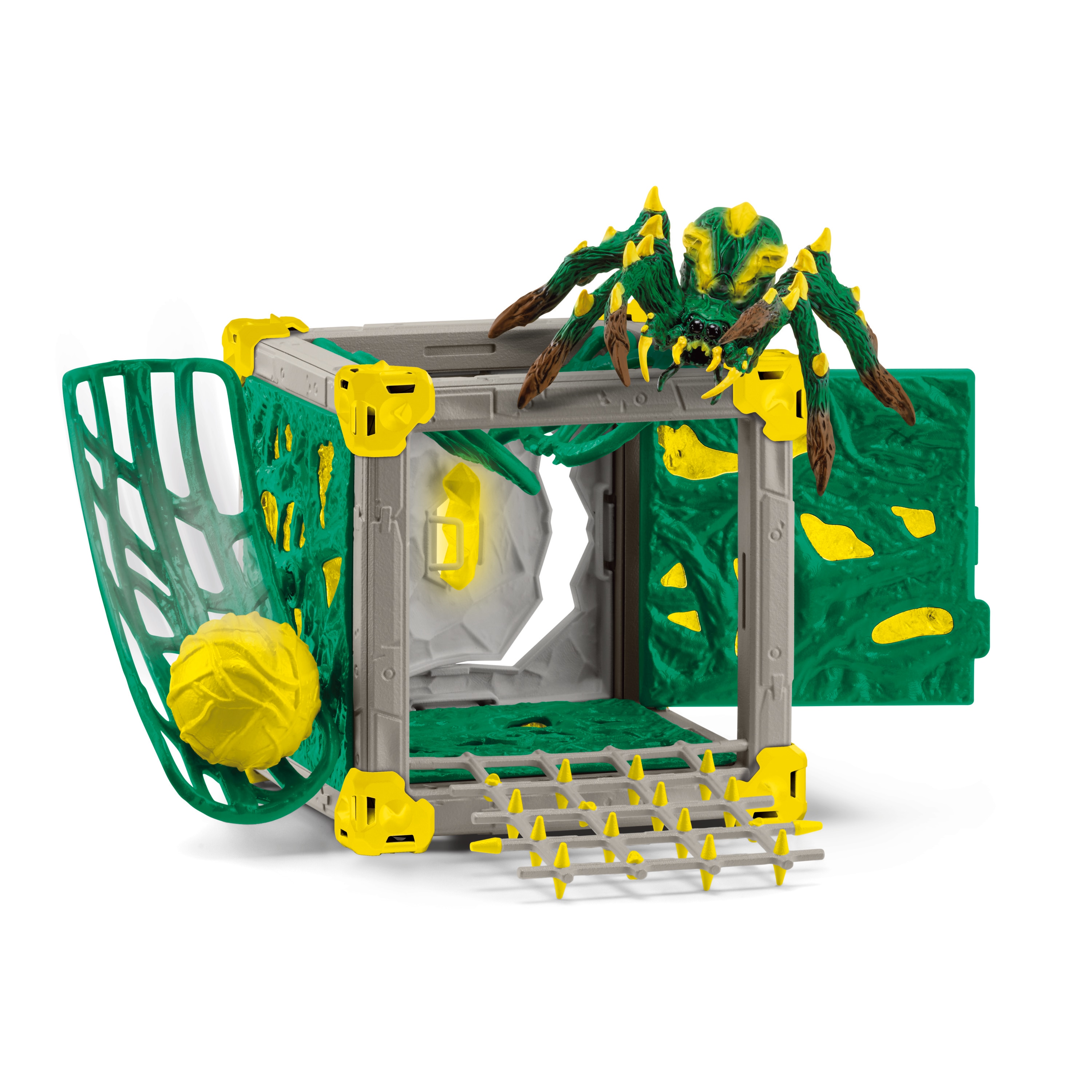 Playset BattleCave Tarántula de selva Schleich 2