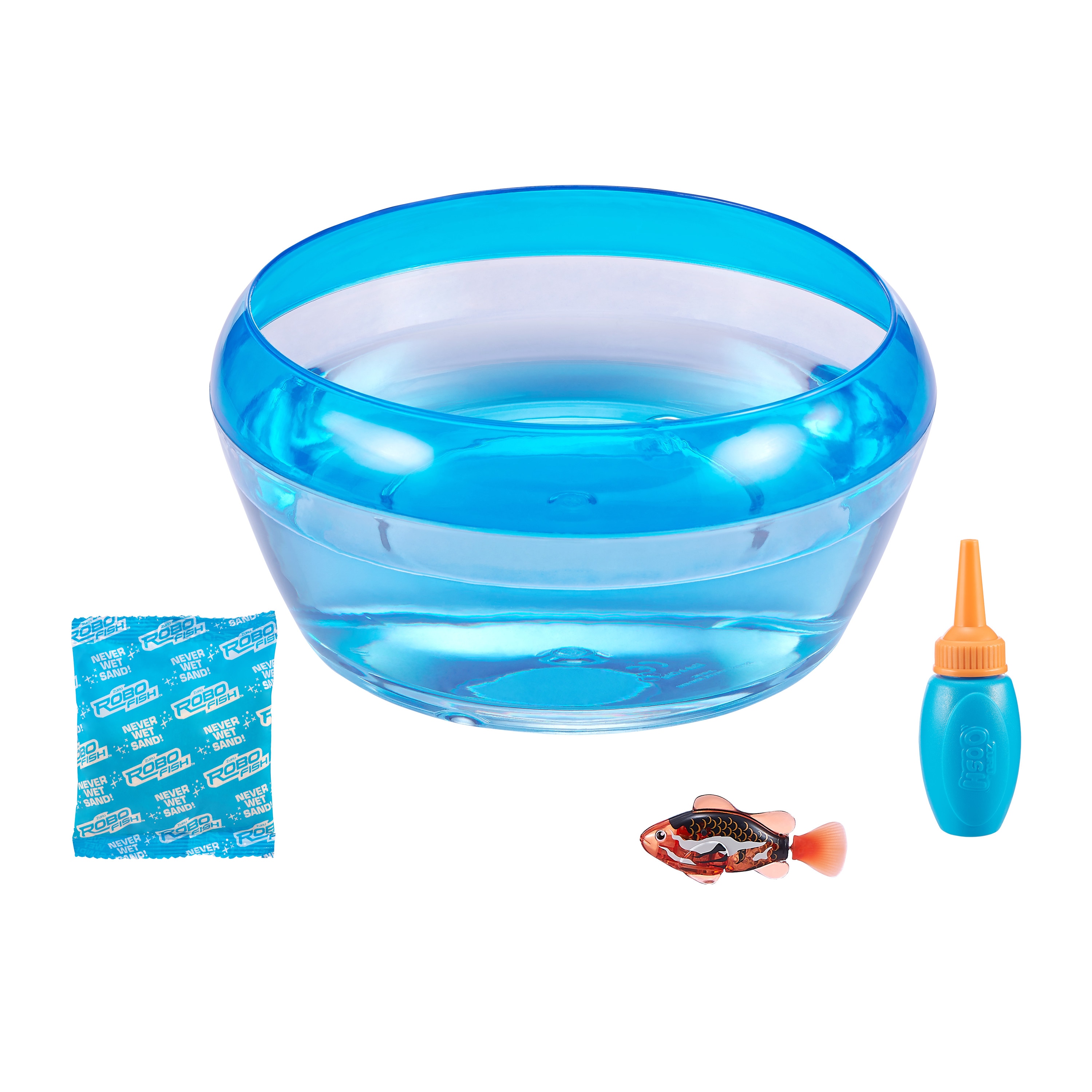Pecera Robo Fish con pez 3