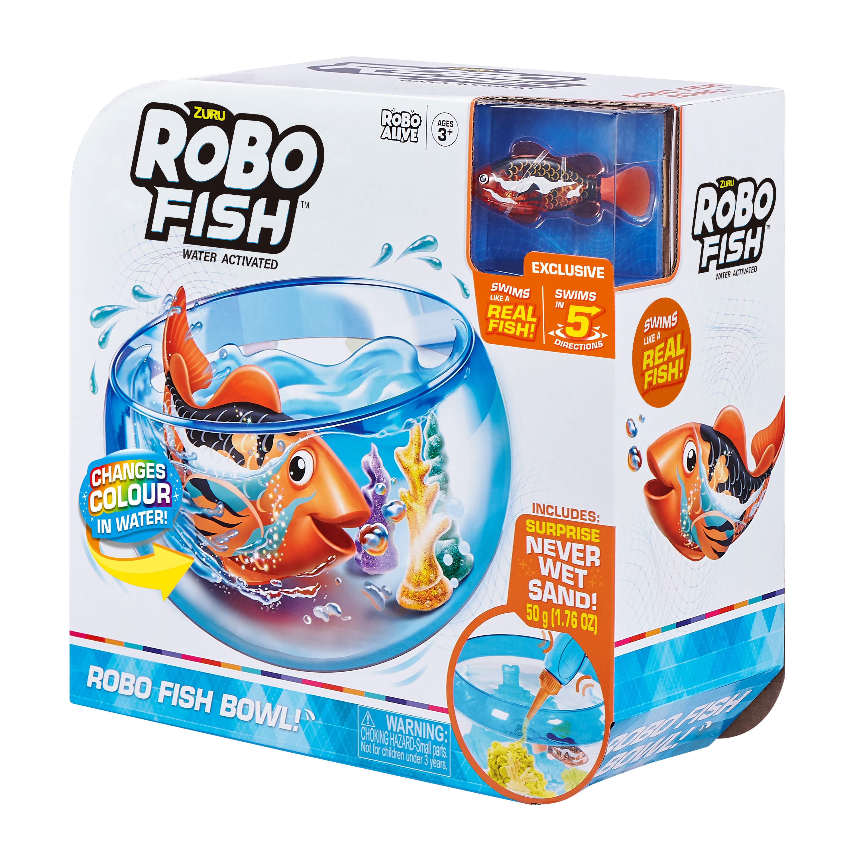 Pecera Robo Fish con pez 4