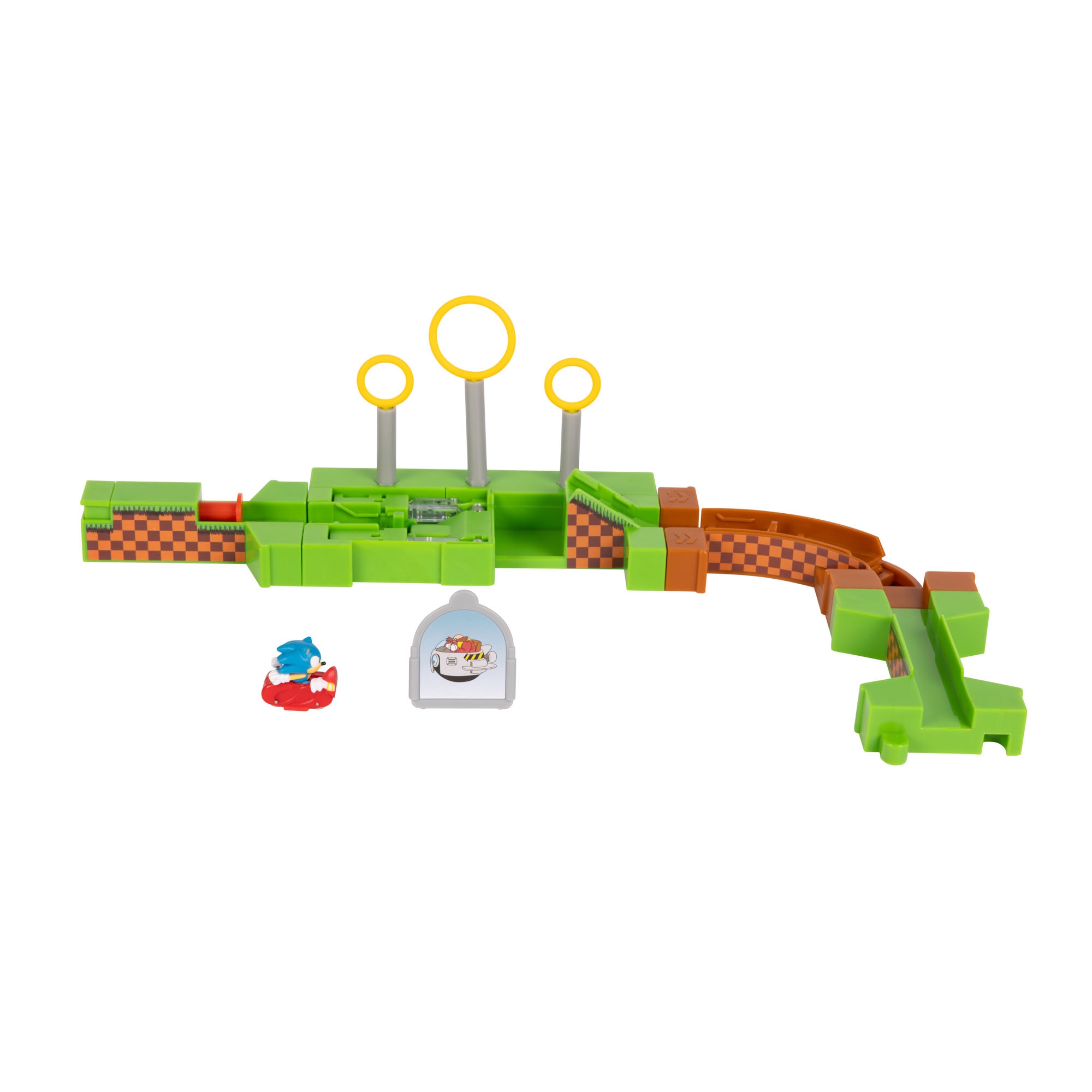 Surtido Sonic & Knuckles Sonic Go Go Racers Playset Jakks Pacific 2