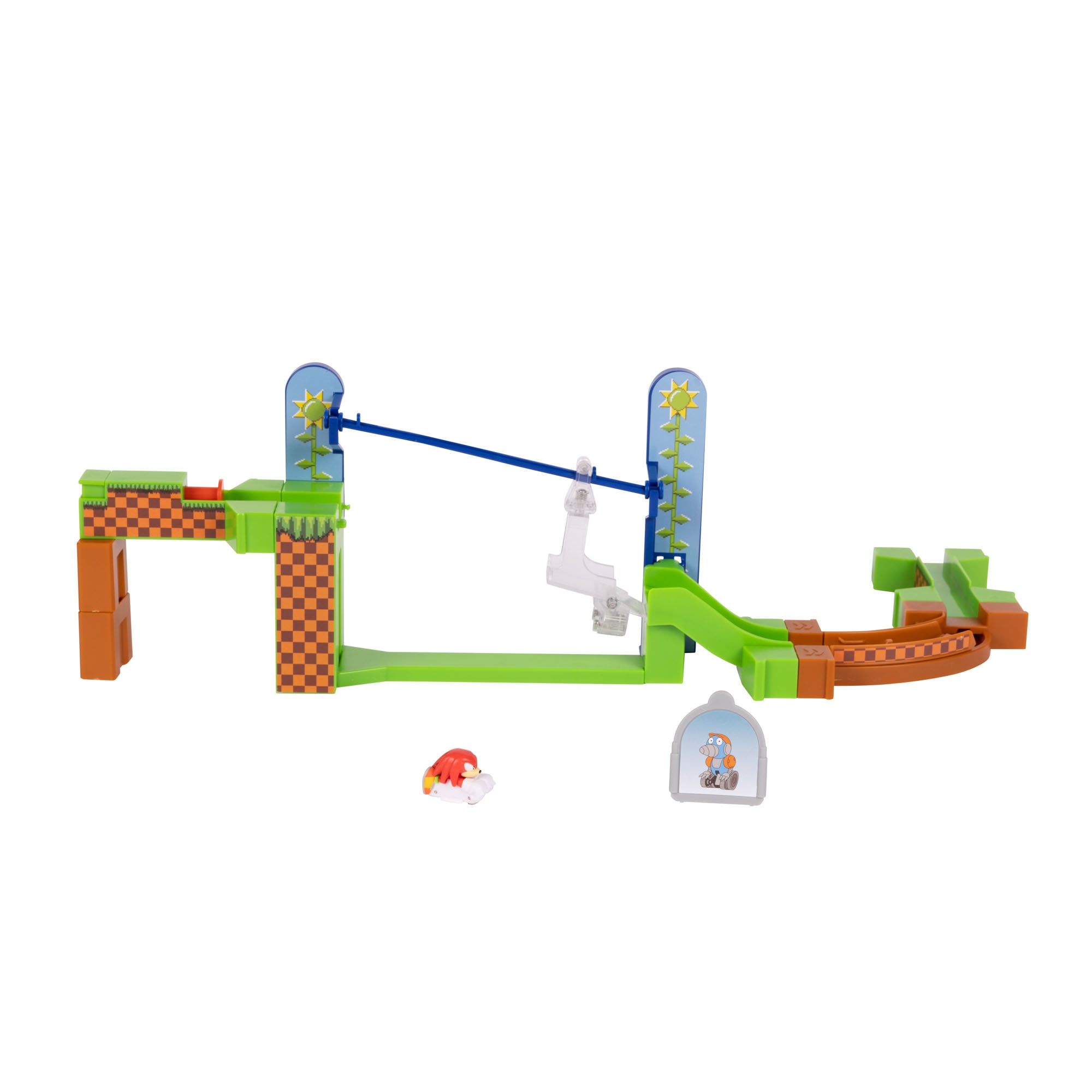 Surtido Sonic & Knuckles Sonic Go Go Racers Playset Jakks Pacific 7