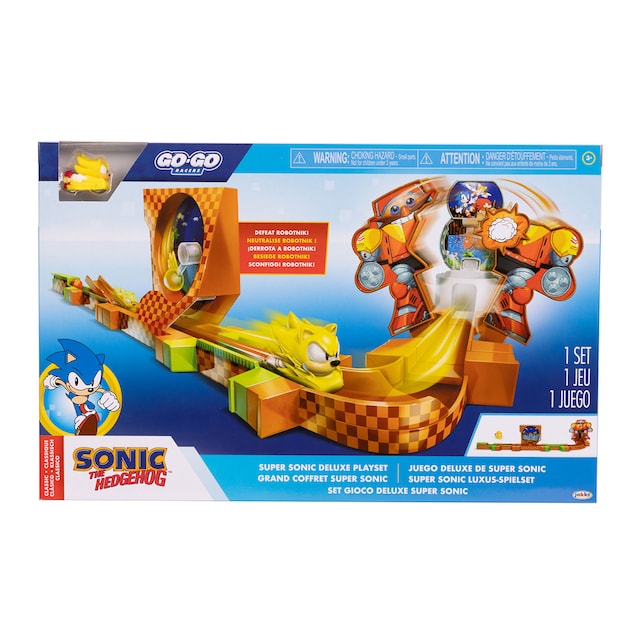 Go Go Racers Playset Deluxe Sonic Jakks Pacific