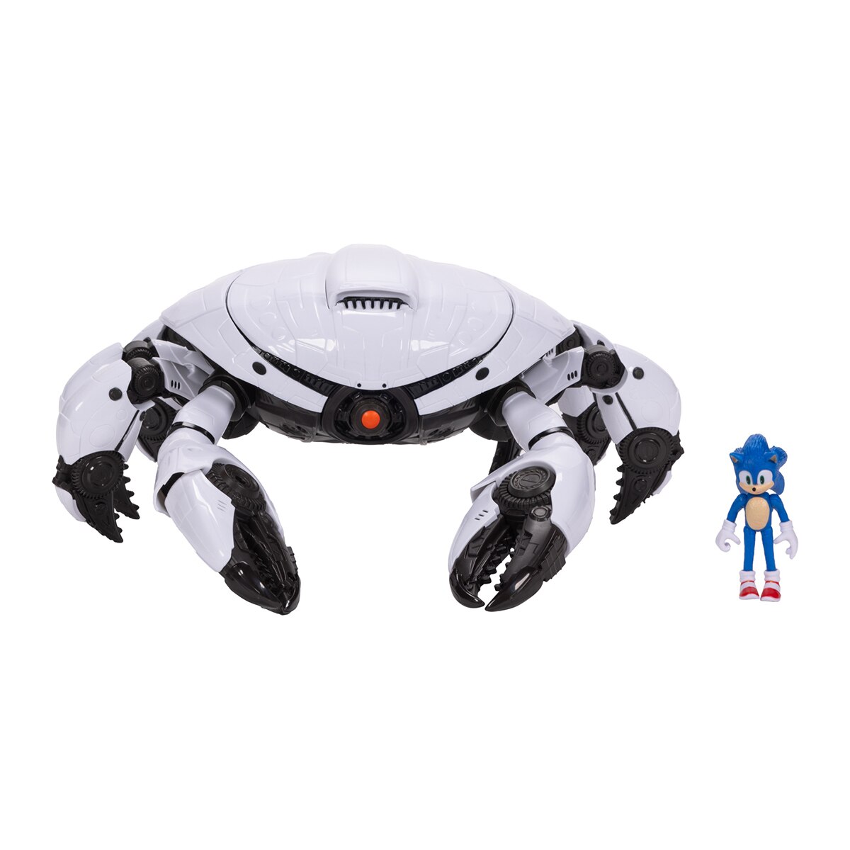 Jakks Pacific – Playset Deluxe Cangrejo con Funciones Sonic 3 la Película, Jakks Pacific.