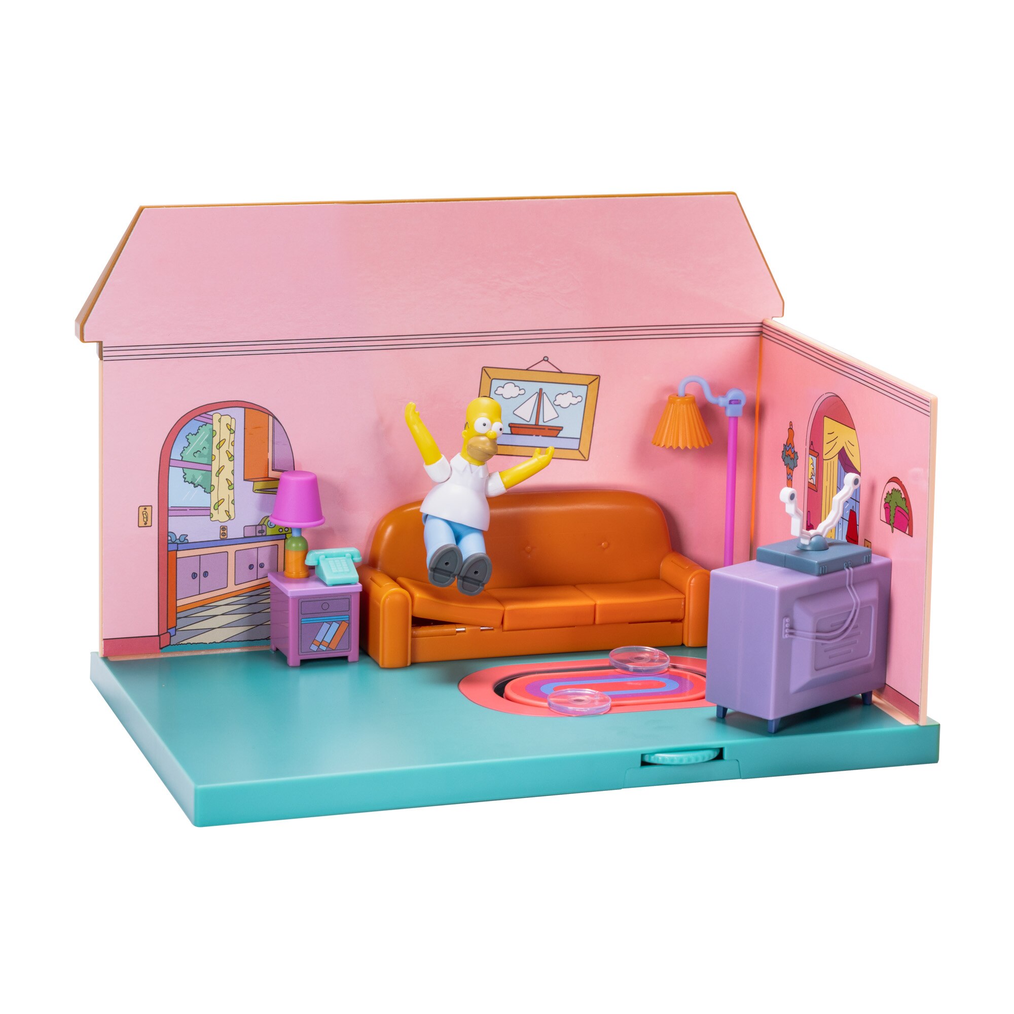 Playset Salón de la Familia Los Simpsons, Jakks Pacific 3