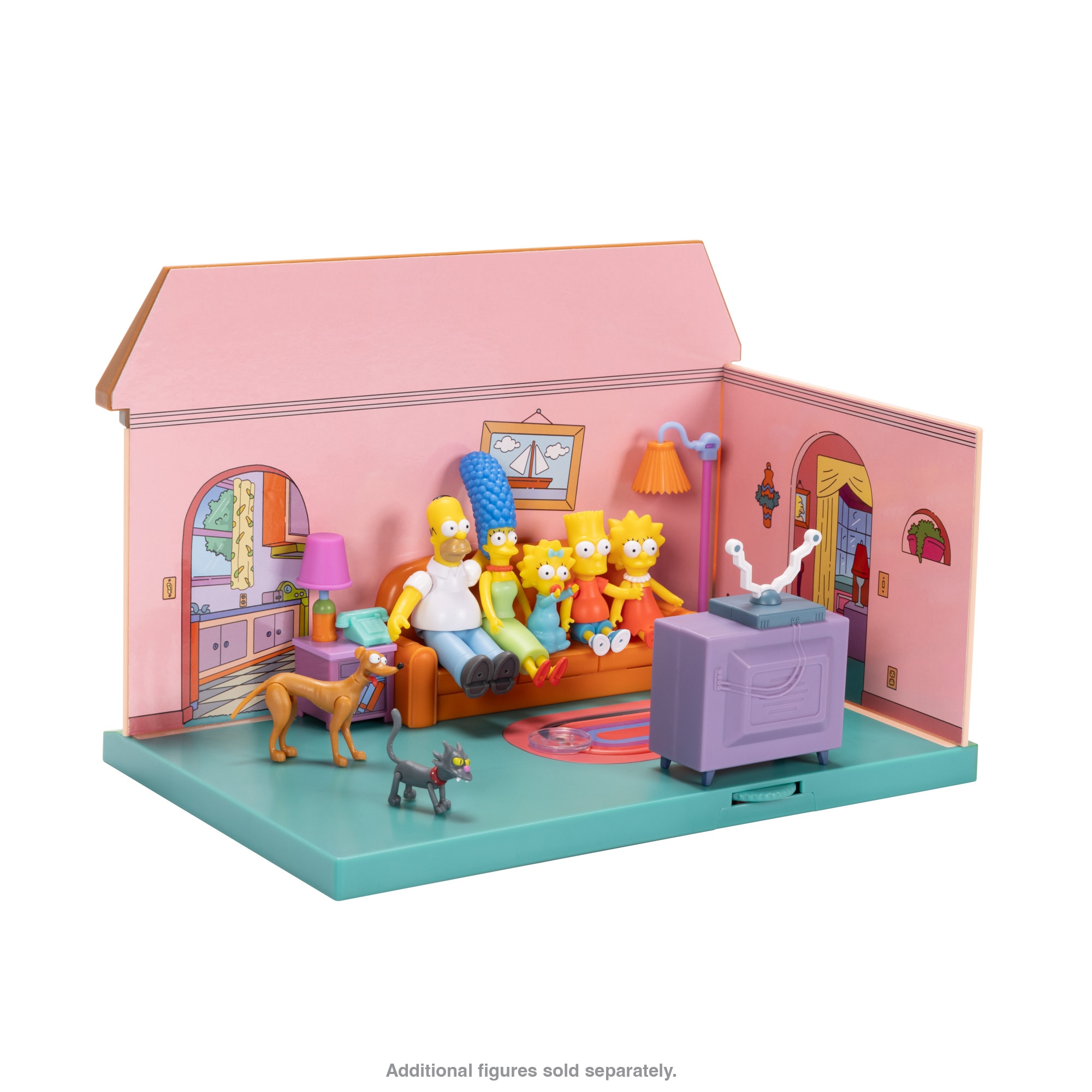 Playset Salón de la Familia Los Simpsons, Jakks Pacific 4