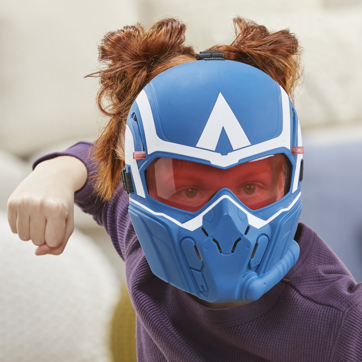 CAPTAIN AMERICA: MÁSCARA DE VISIÓN PARA VUELO 6