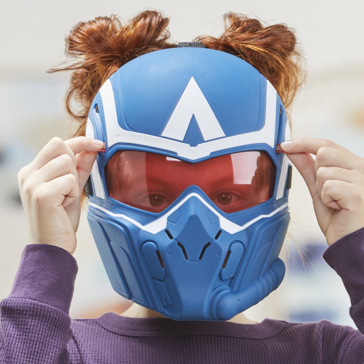 CAPTAIN AMERICA: MÁSCARA DE VISIÓN PARA VUELO 8
