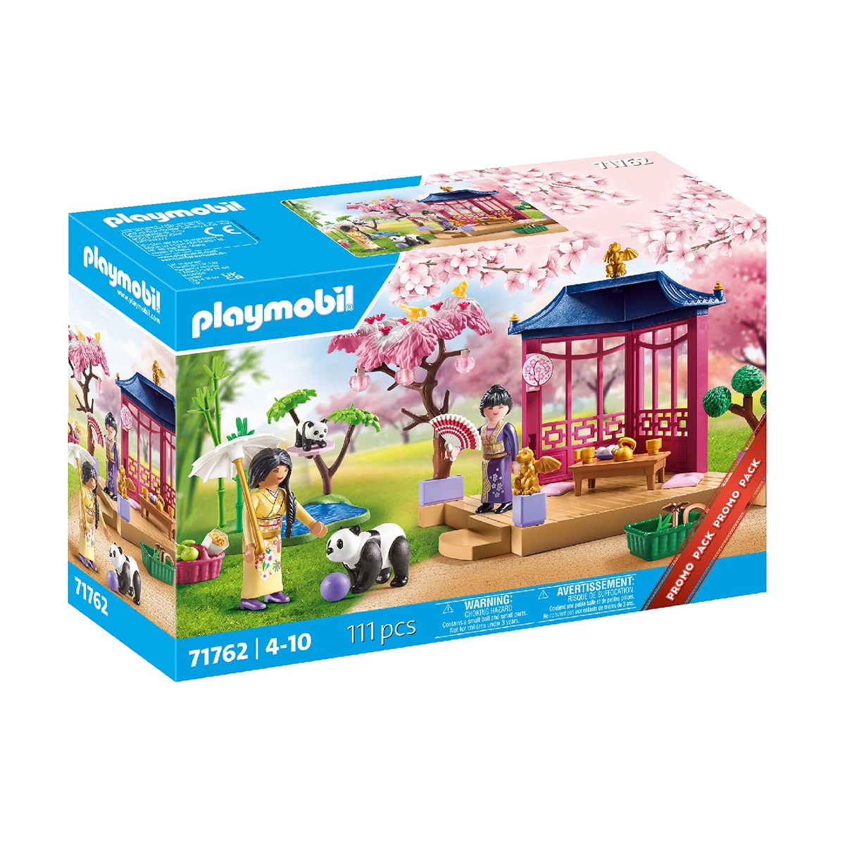 Playmobil – Jardín asiático con panda Playmobil.