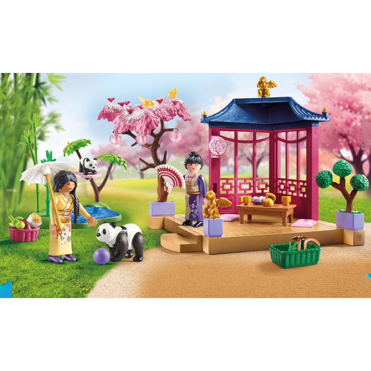 Jardím Asiático com Panda 3