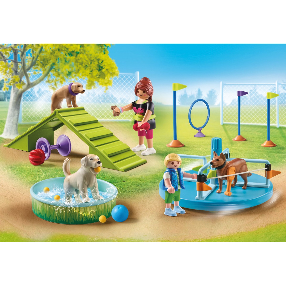 Parque para perros Playmobil 3