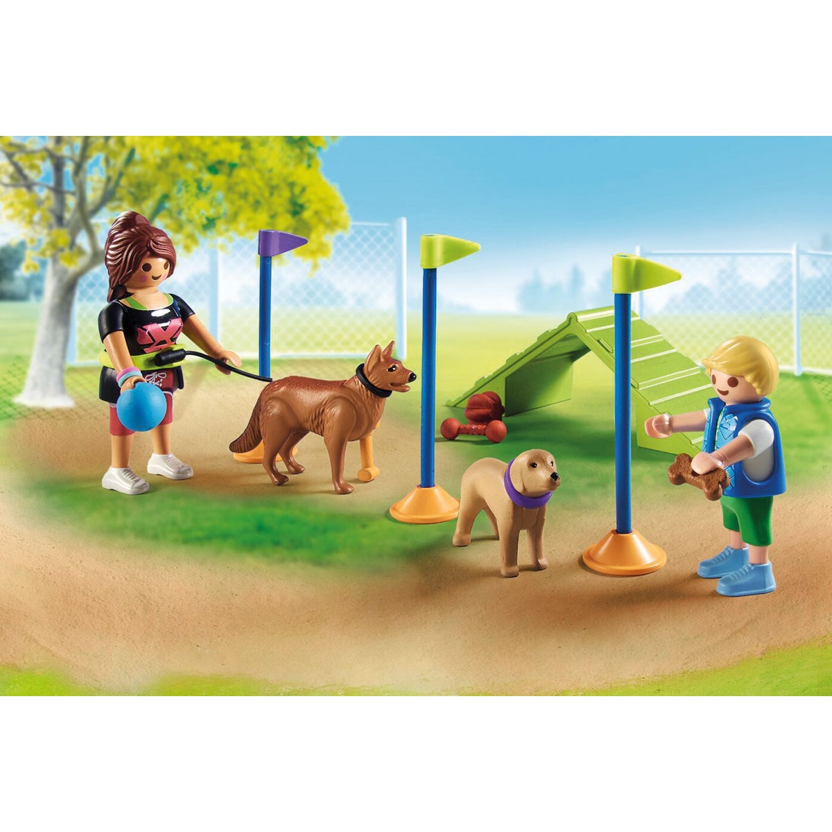 Parque para perros Playmobil 4