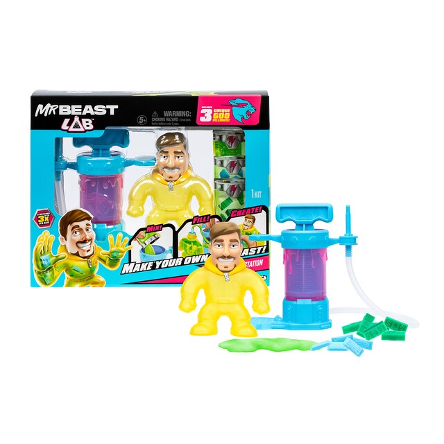 Playset Hero Creator Jimmy Mr. Beast Lab