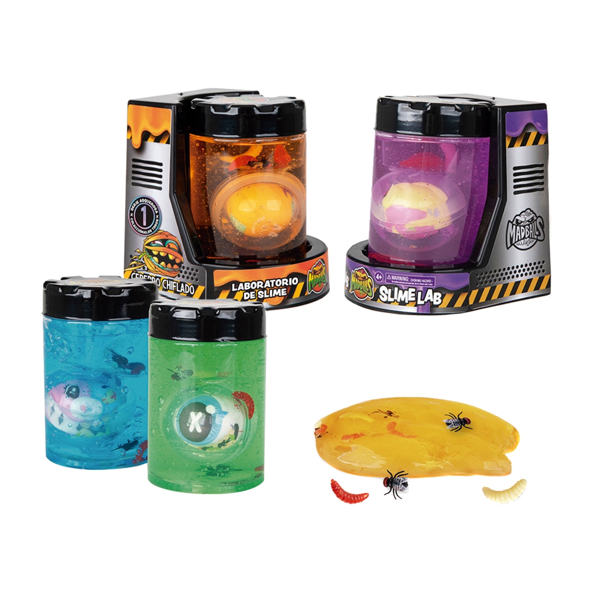 Imagen 0 de Figura Madballs laboratorio de slime modelos surtidos