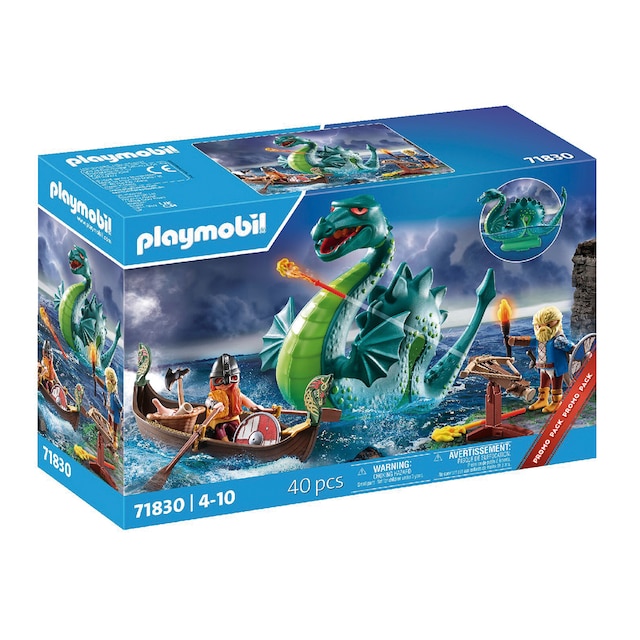 Vikingos con monstruo marino Playmobil